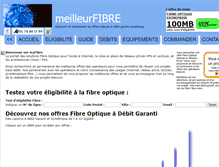 Tablet Screenshot of myfibre.fr